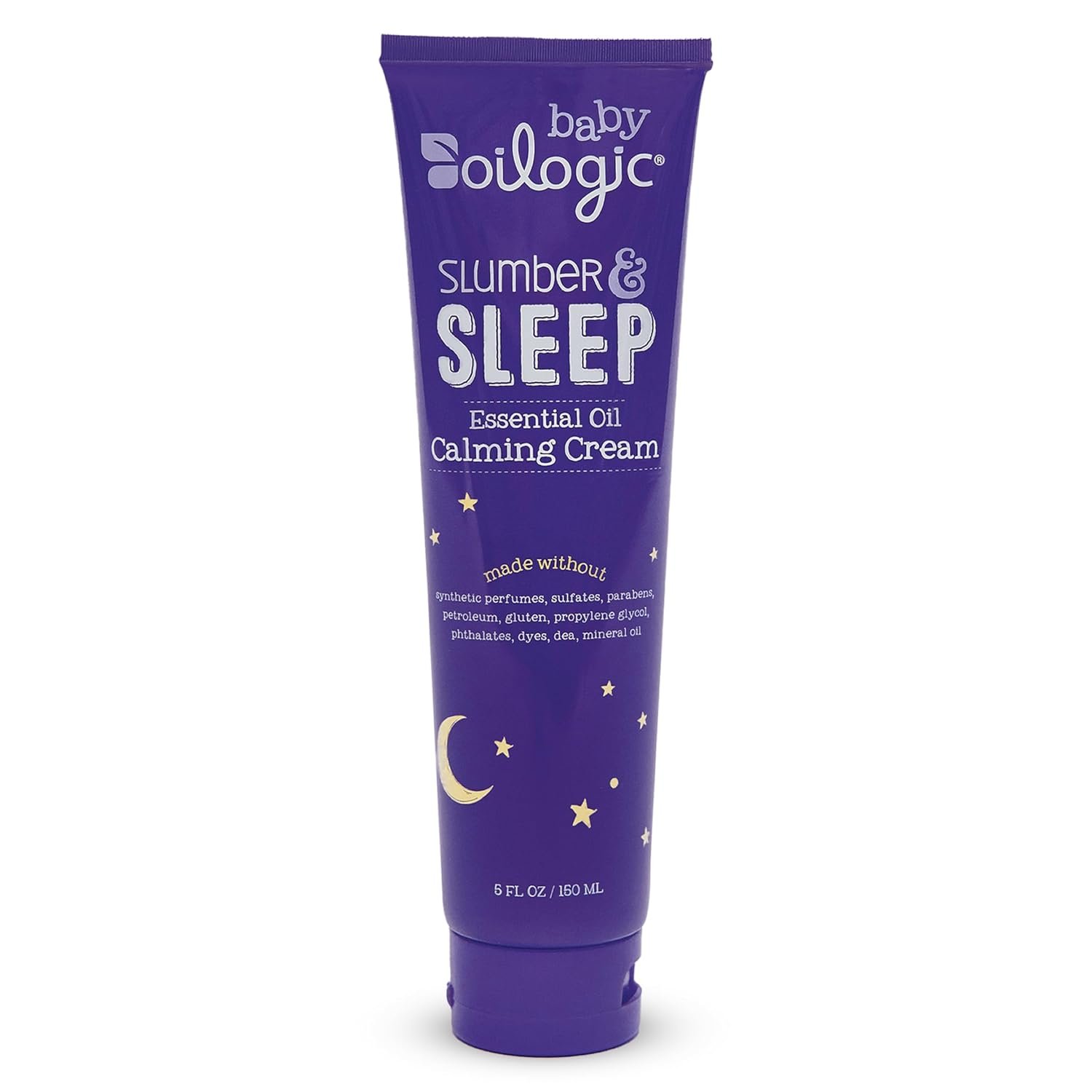 Oilogic Slumber & Sleep Baby Lotion – Gentle Calming Cream with 100% Pure Essential Oils for Smooth & Moisturized Skin – Pediatrician-Tested, Safe for Babies & Toddlers Baby Essentials Skincare
