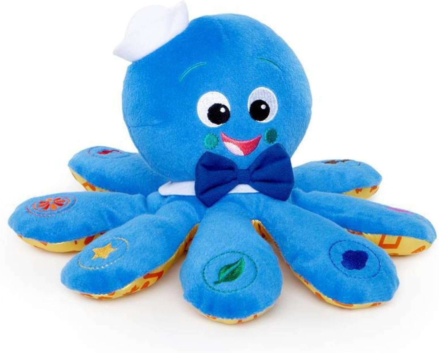 Baby Einstein Octoplush Musical Huggable Stuffed Animal Plush Toy, Learn Colors in 3 Languages, Blue, 11″ Age 3 Month and up,