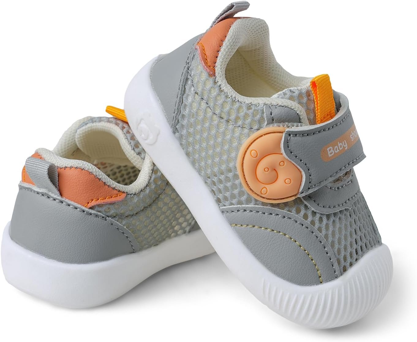 Baby Walking Water Shoes Toddler Breathable Mesh Sandals First Walkers Running Tennis Sneakers Outdoor Beach Shower Shoes for Boys Girls, Soft Sole & Non-Slip