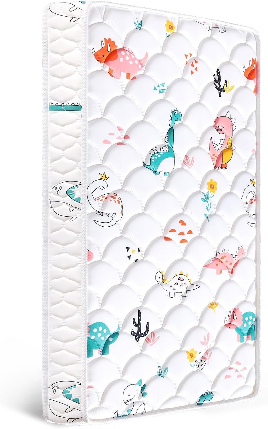Letmxiu Premium 5″ Crib Mattress and Toddler Mattress, Dual-Sided and Firm, Hypoallergenic Crib Mattress, Fits Standard Crib and Toddler Bed