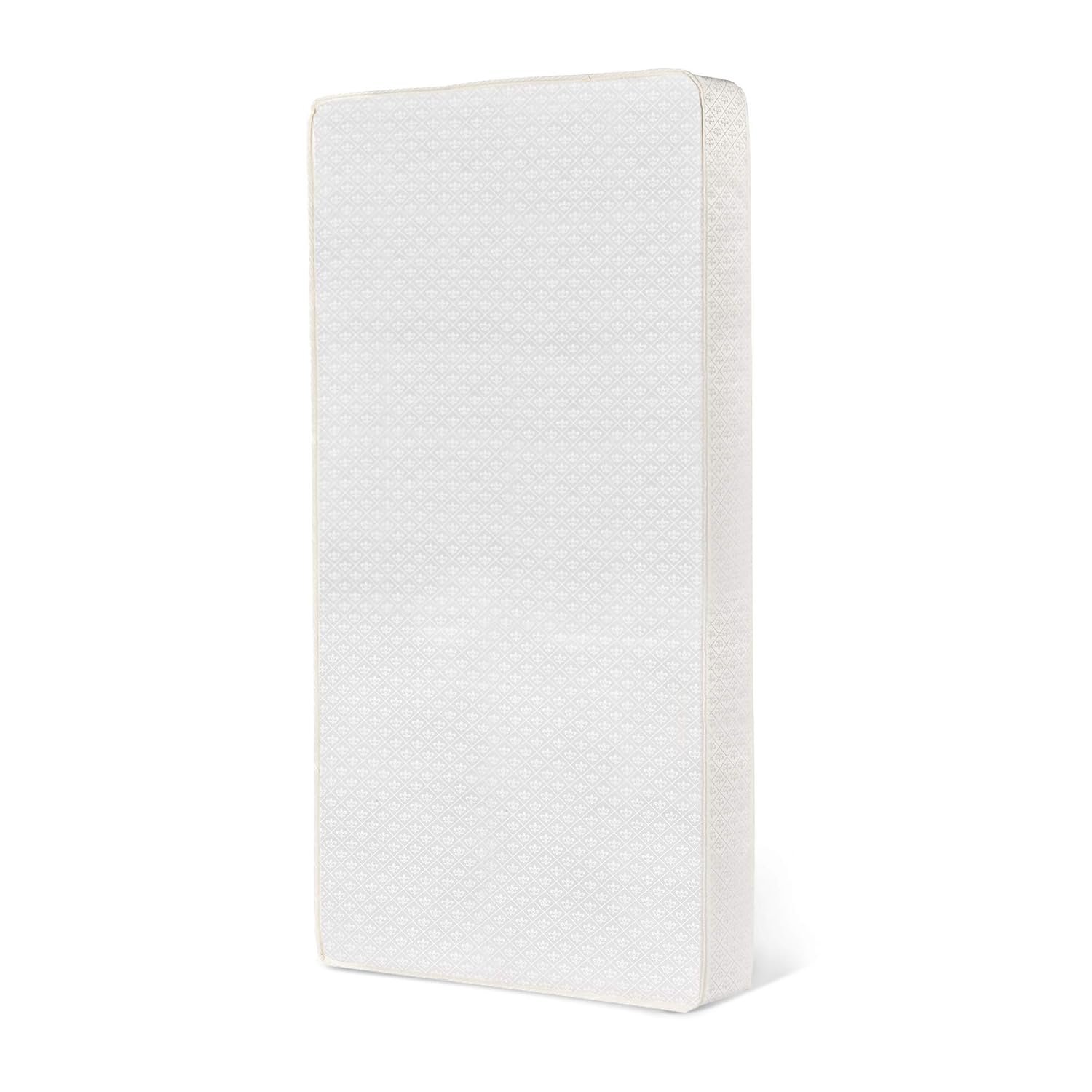 LA Baby 3″ Waterproof Mini/Portable Crib Mattress Pad with 100% Organic Cotton Layer, for Non-Full Size Cribs Only – Made in USA