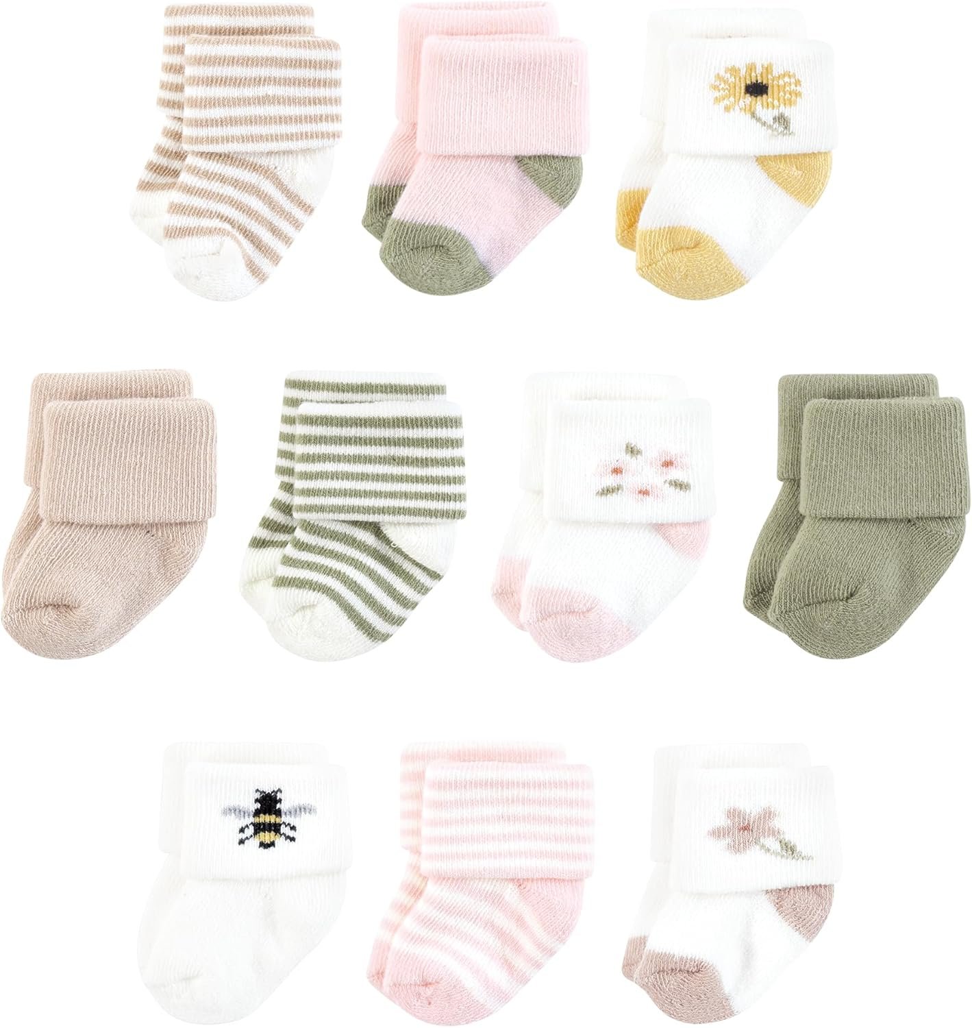 Touched by Nature Unisex Baby Organic Cotton Socks