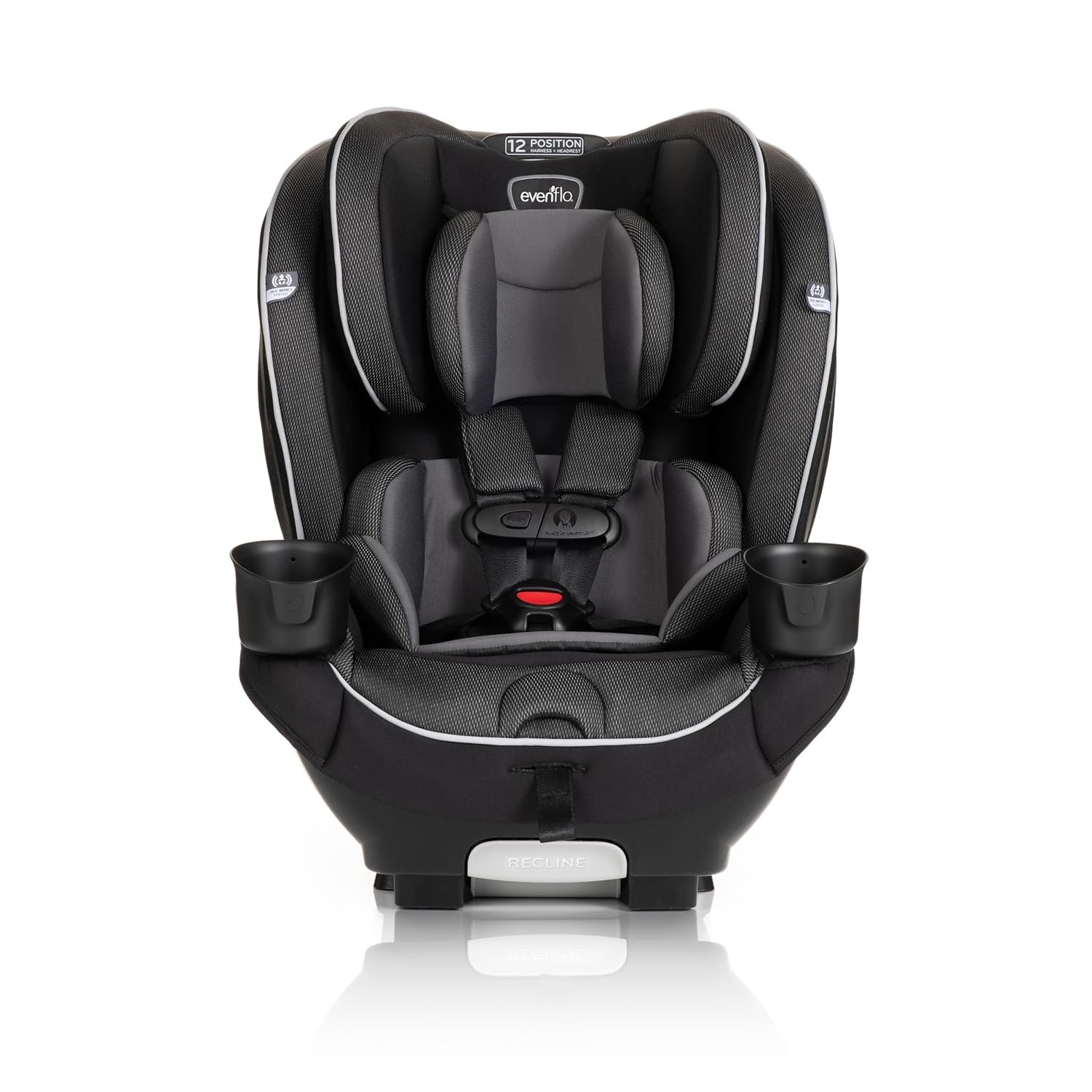 Evenflo EveryKid 3-in-1 Convertible Car Seat (Livingston Gray)