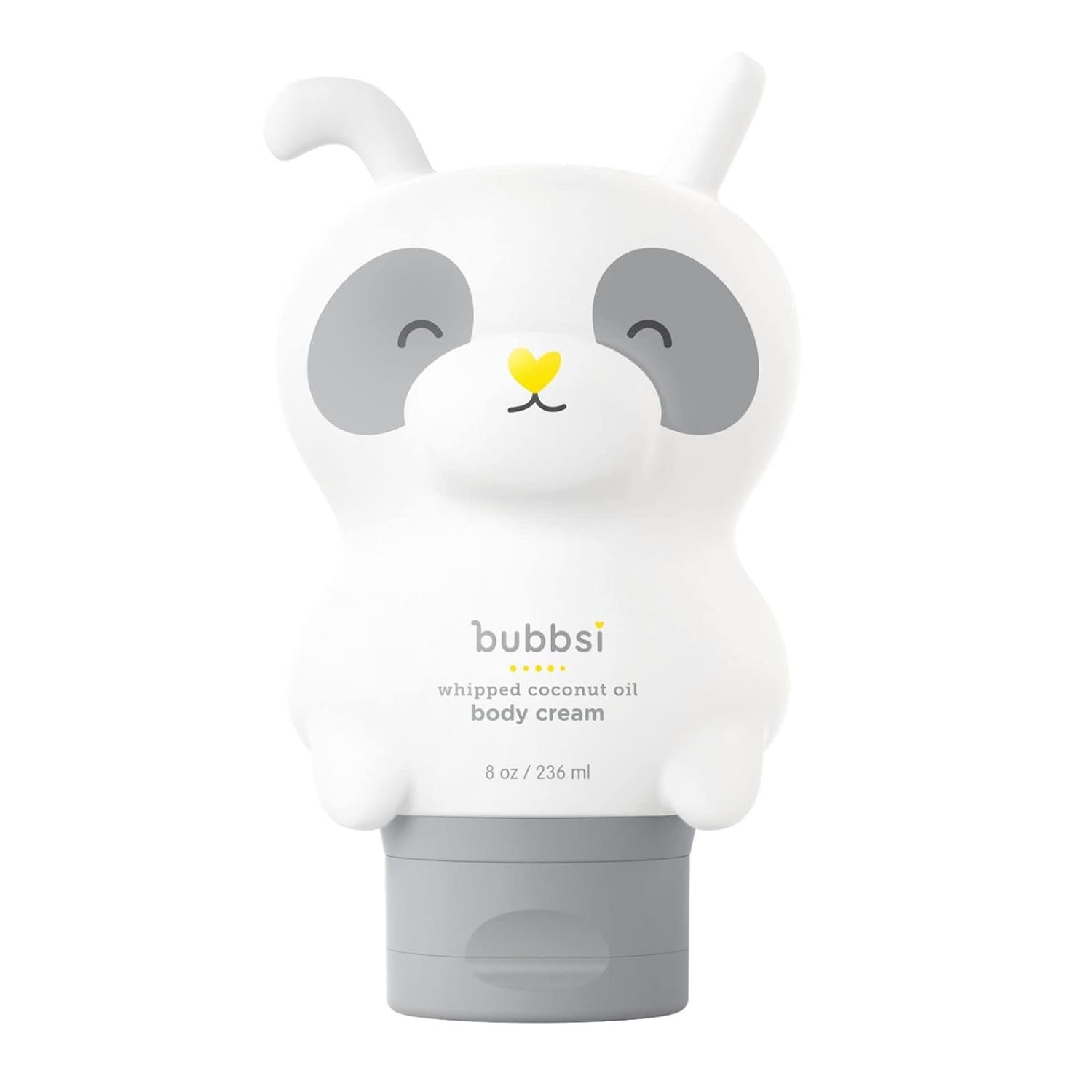 Bubbsi Newborn Baby Body Lotion – Whipped Organic Coconut Oil for Eczema, Sensitive Dry Skin, Baby Acne, KP, Vegan Toddler Moisturizer with Shea Butter, Vitamin E, Natural Scent (Refillable, 8oz)