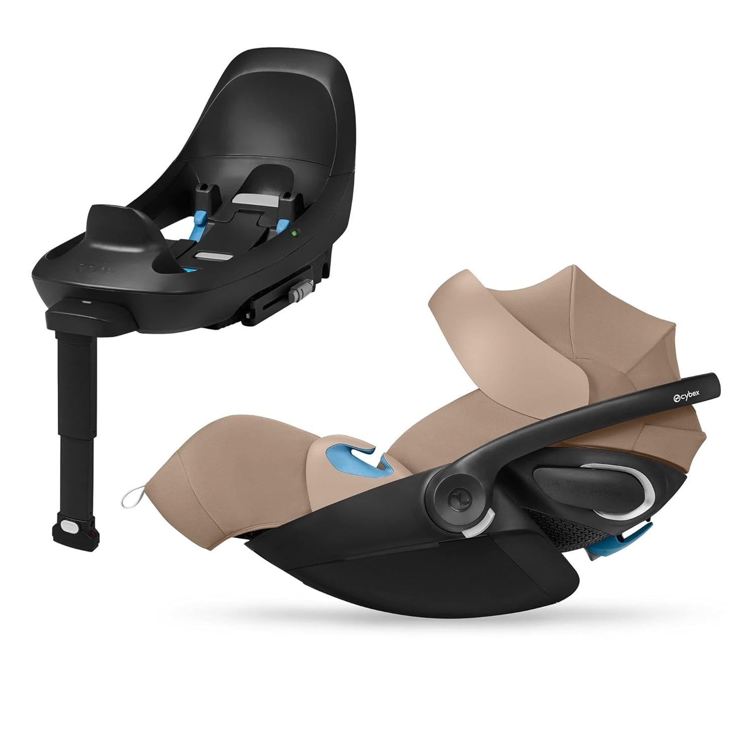 CYBEX Cloud G Pro Comfort Extend Infant Car Seat – Almond Beige