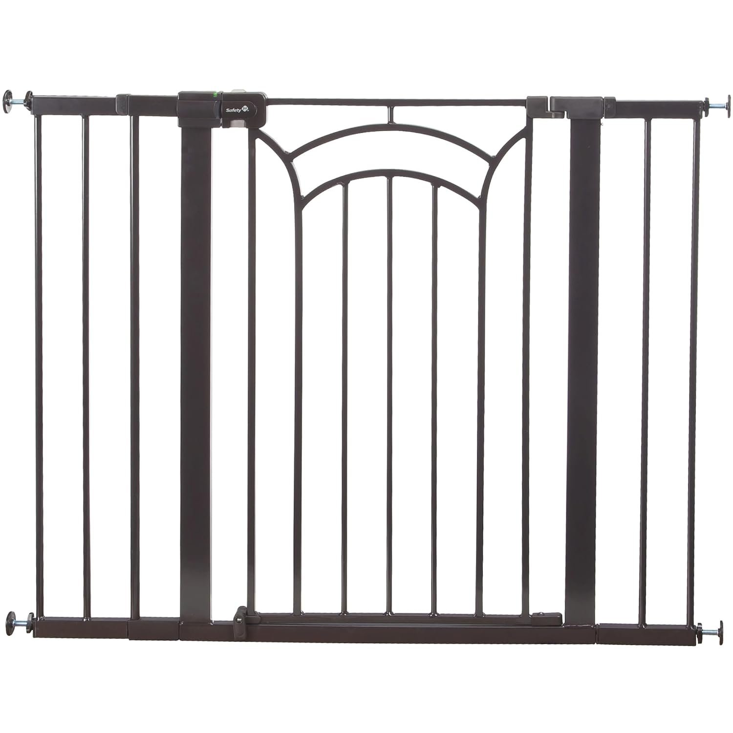 Safety 1st Easy Install Baby Gates for Doorways, Tall & Wide, Décor Easy Install, Pressure Mount Fastening, No Drilling