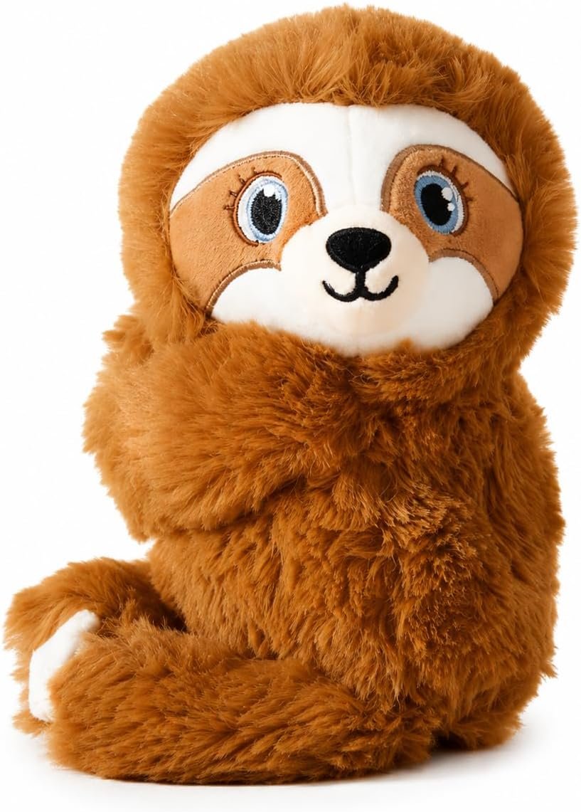 Baby Shusher Shusher Sloth – Soothing Baby Toy for Sleep, Cry Activated Baby Soother, Stuffed Animal for Babies & Kids, Hush White Noise Sounds, Crib Sound Machine for Toddlers – 1 Count