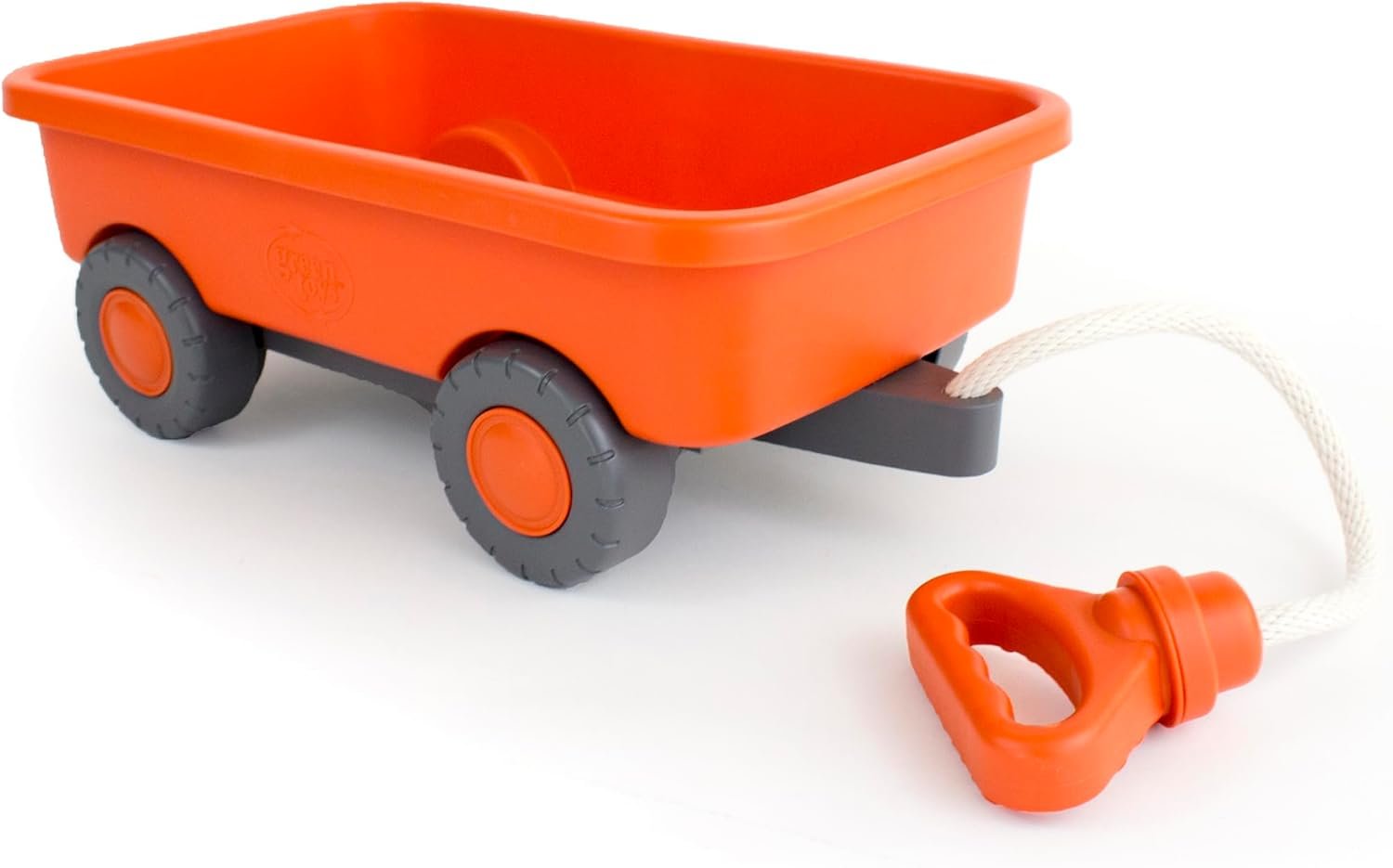 Green Toys Wagon, Orange CB – Pretend Play, Motor Skills, Kids Outdoor Toy Vehicle. No BPA, phthalates, PVC. Dishwasher Safe, Recycled Plastic.