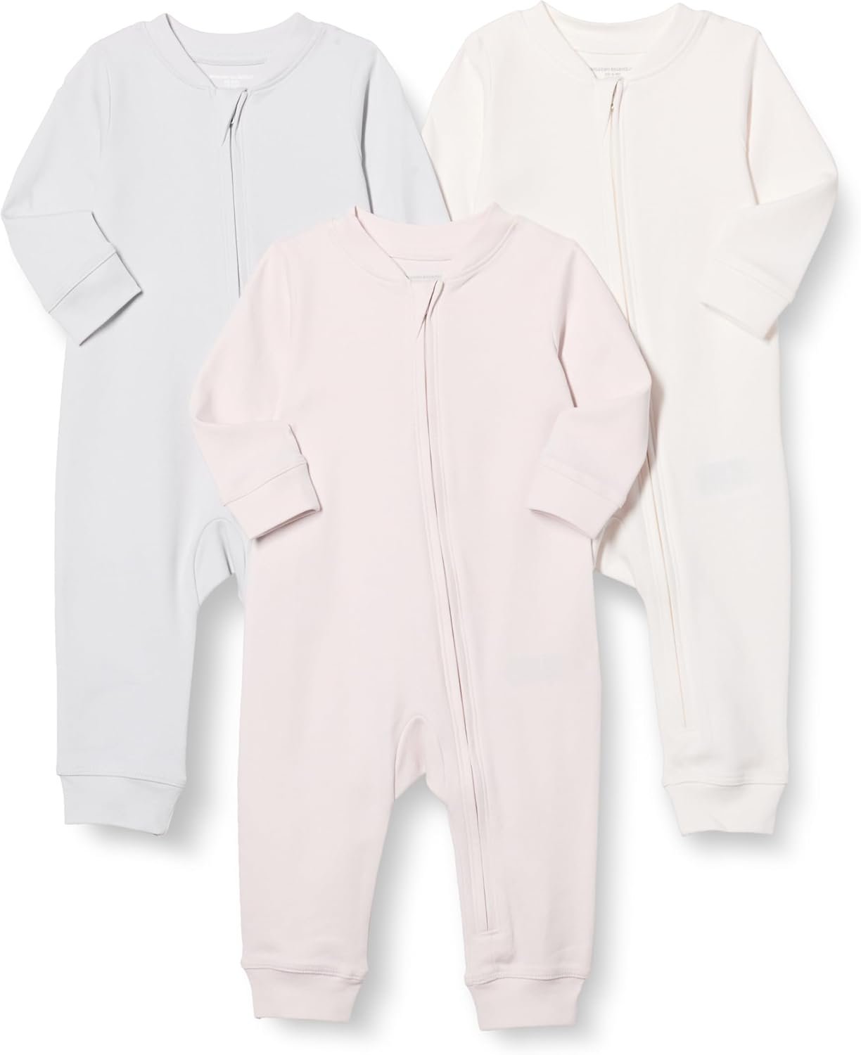 Amazon Essentials Unisex Babies’ Cotton Zip-Front Sleep and Play Footless Sleepsuit