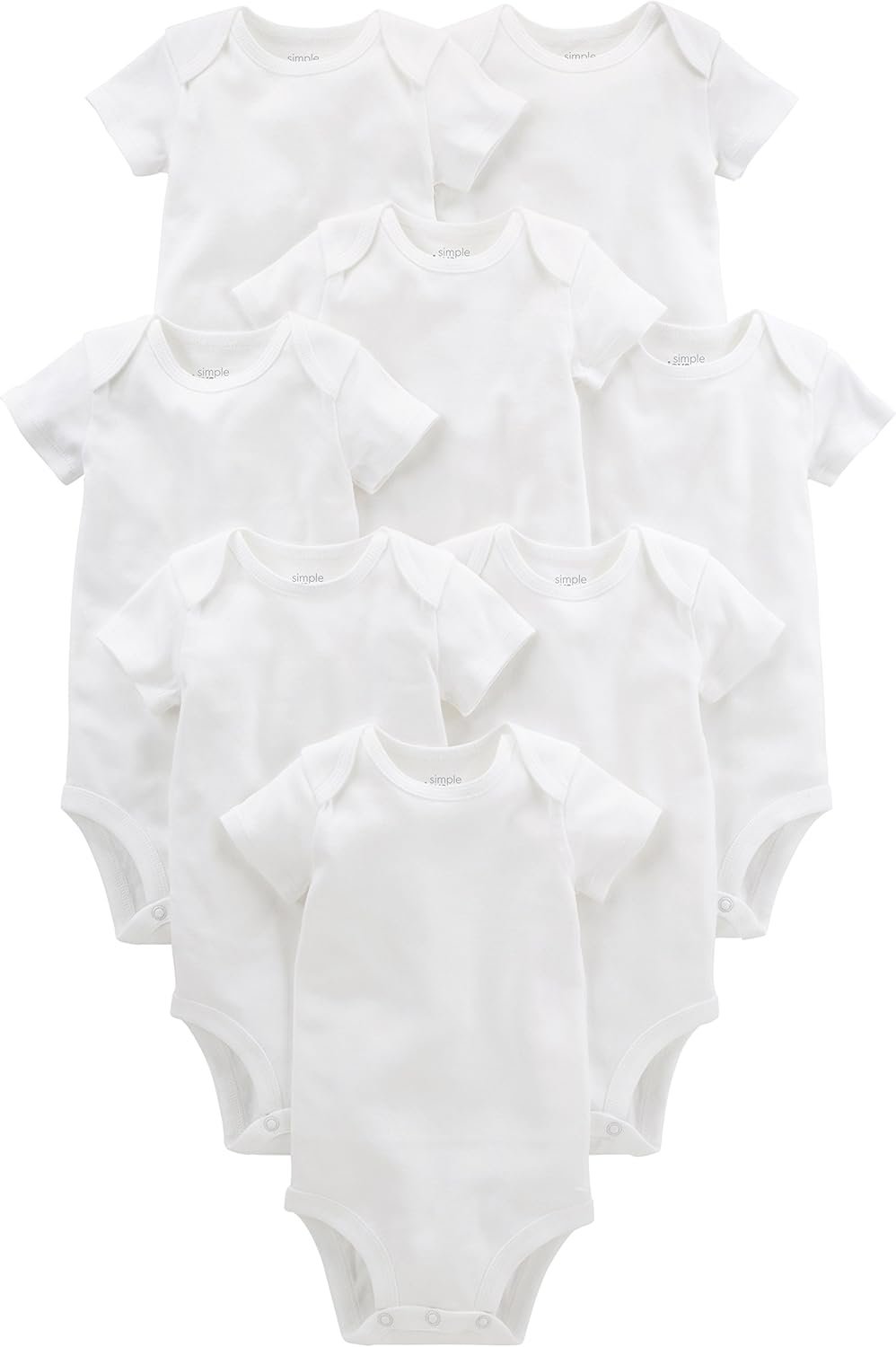 Simple Joys by Carter’s Baby 8-Pack Short-Sleeve Bodysuit