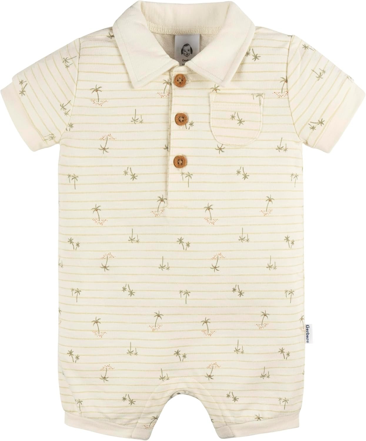 Gerber Baby Short Sleeve Romper