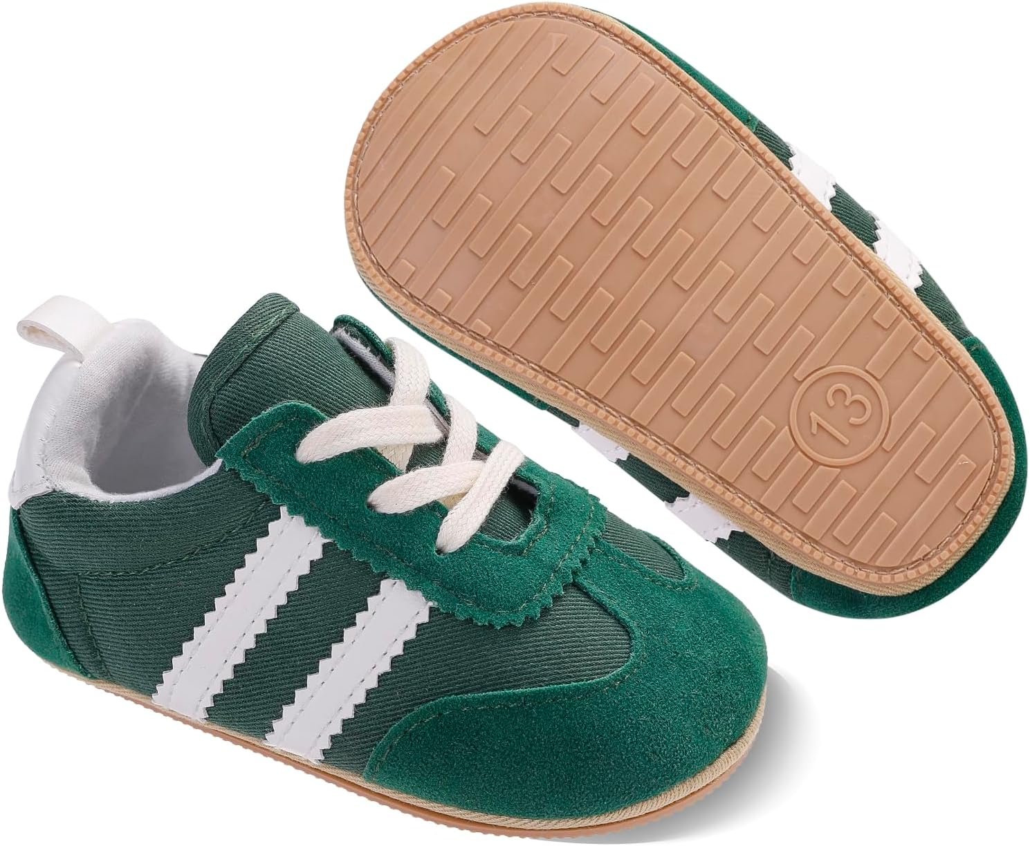 Adorable Baby Shoes for Boys Girls Non Slip Breathable Lightweight Infant Walking Shoes Comfy Pull On Newborn Baby Sneakers