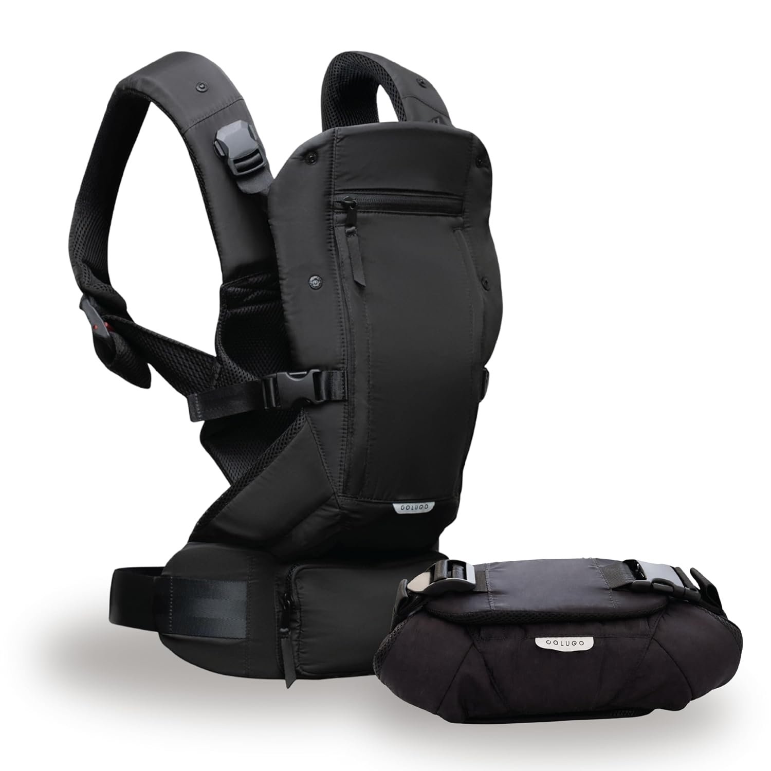 Colugo Baby Carrier 2 Lightweight Ergonomic Baby Carrier | Infant to Toddler | Magnetic Buckles | Phone Pocket & Fanny Pack | 4 Carry Positions | Compact Travel Friendly | Machine Washable