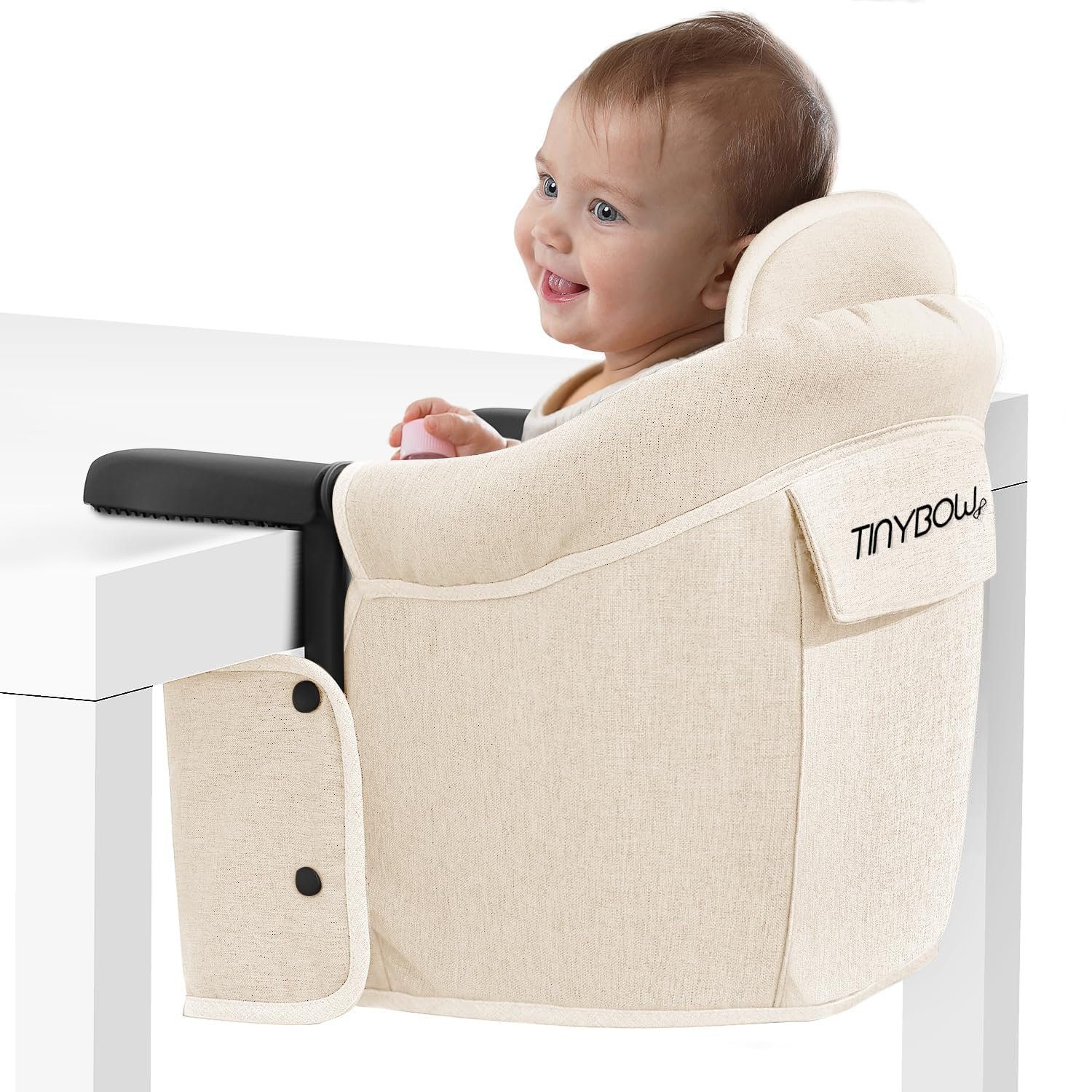 Hook On High Chair for Baby, High Chair that Attaches to Table – Clip On High Chair for Table, Portable High Chair for Travel, Highchair for Baby Seat – Portable Baby Chair for Eating