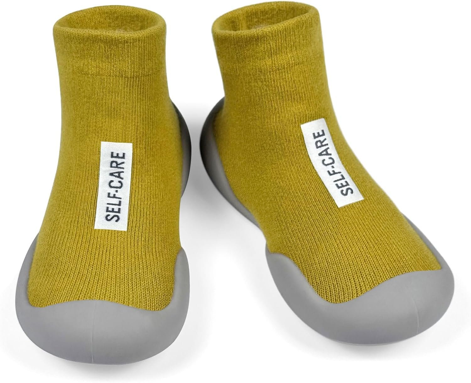 Baby Non-Slip Sock Shoes First Walkers for Infants Toddlers Soft Rubber Sole Breathable Indoor Outdoor House Slippers Girls Boys Sneaker
