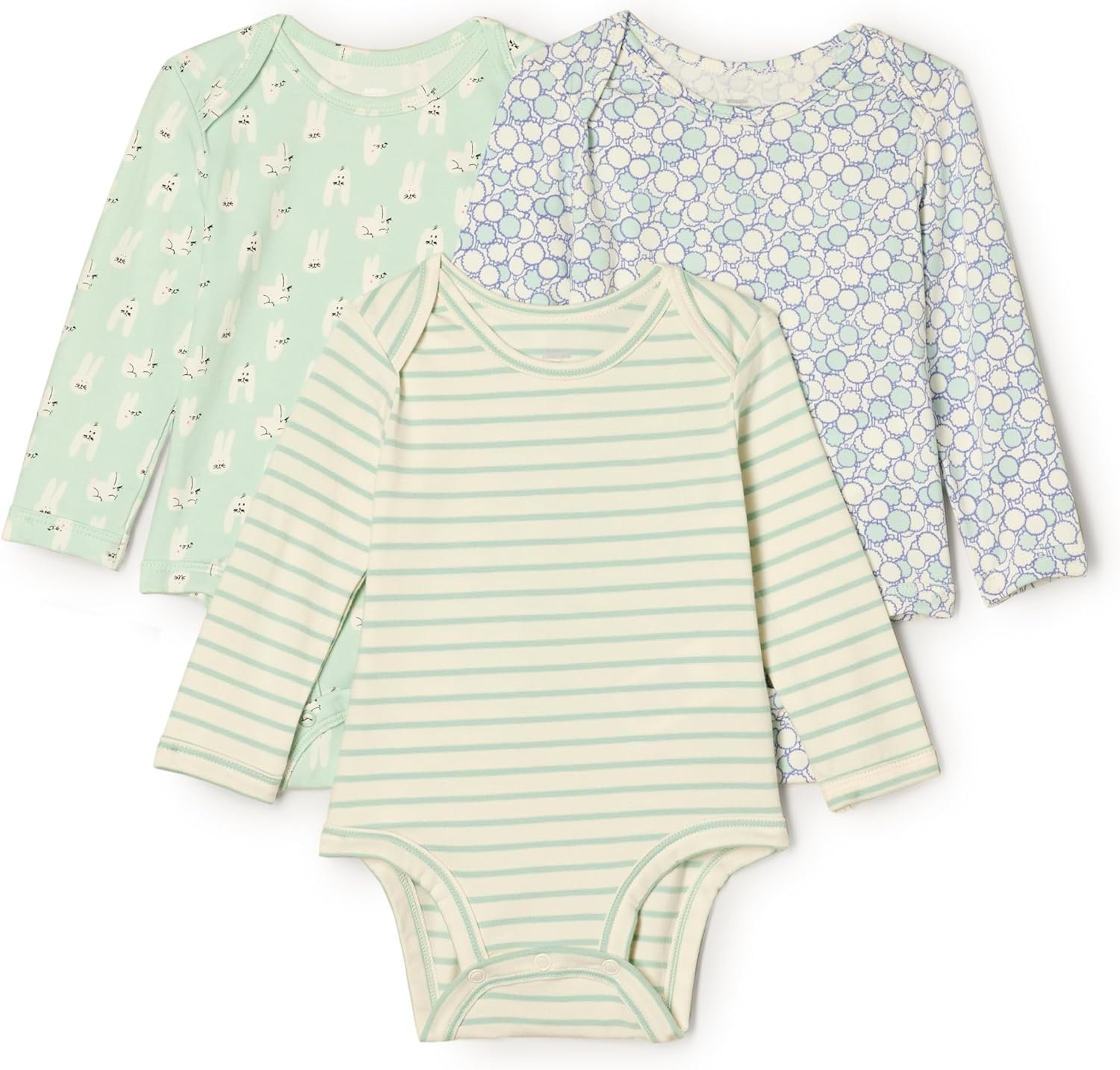 Amazon Essentials x Sofia Grainge Unisex Babies’ Cotton Long Sleeve Crew Neck Bodysuit