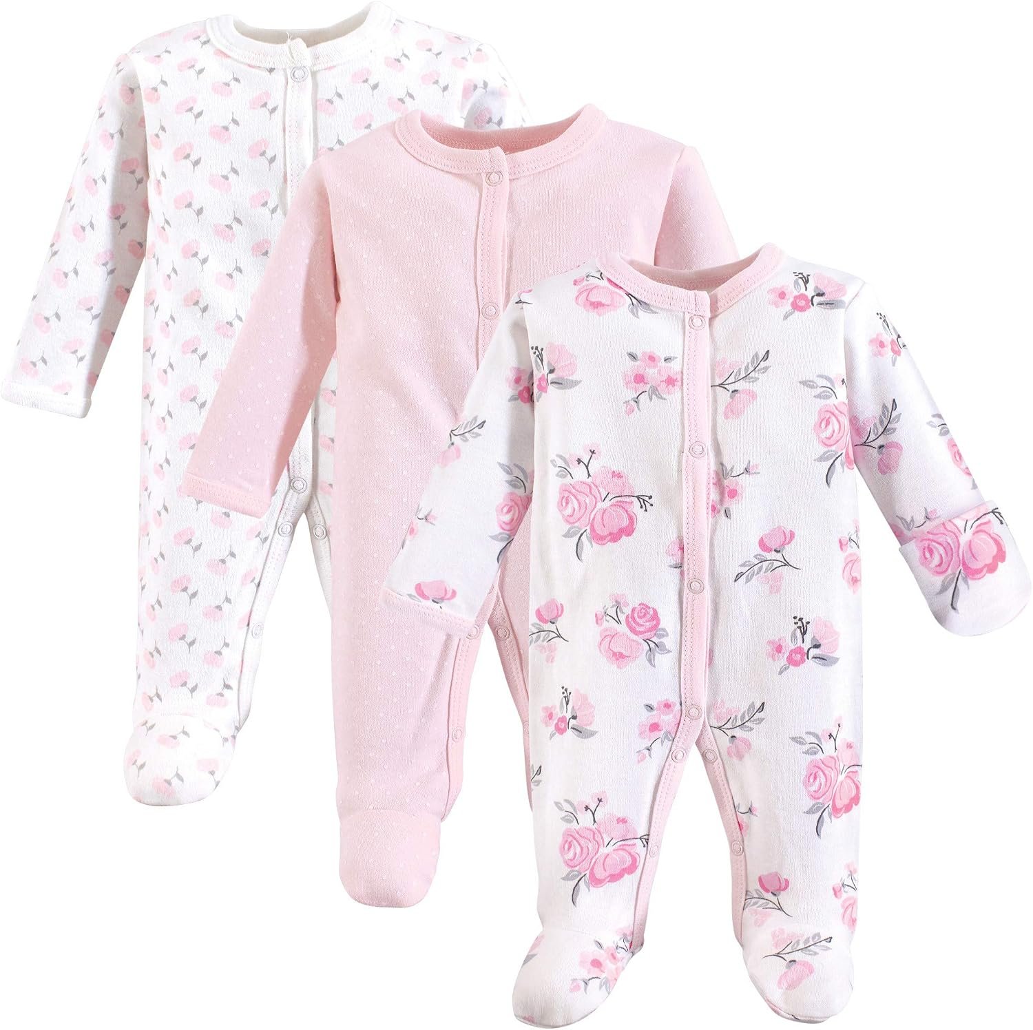 Hudson Baby Baby Sleep and Play, 3 Pack