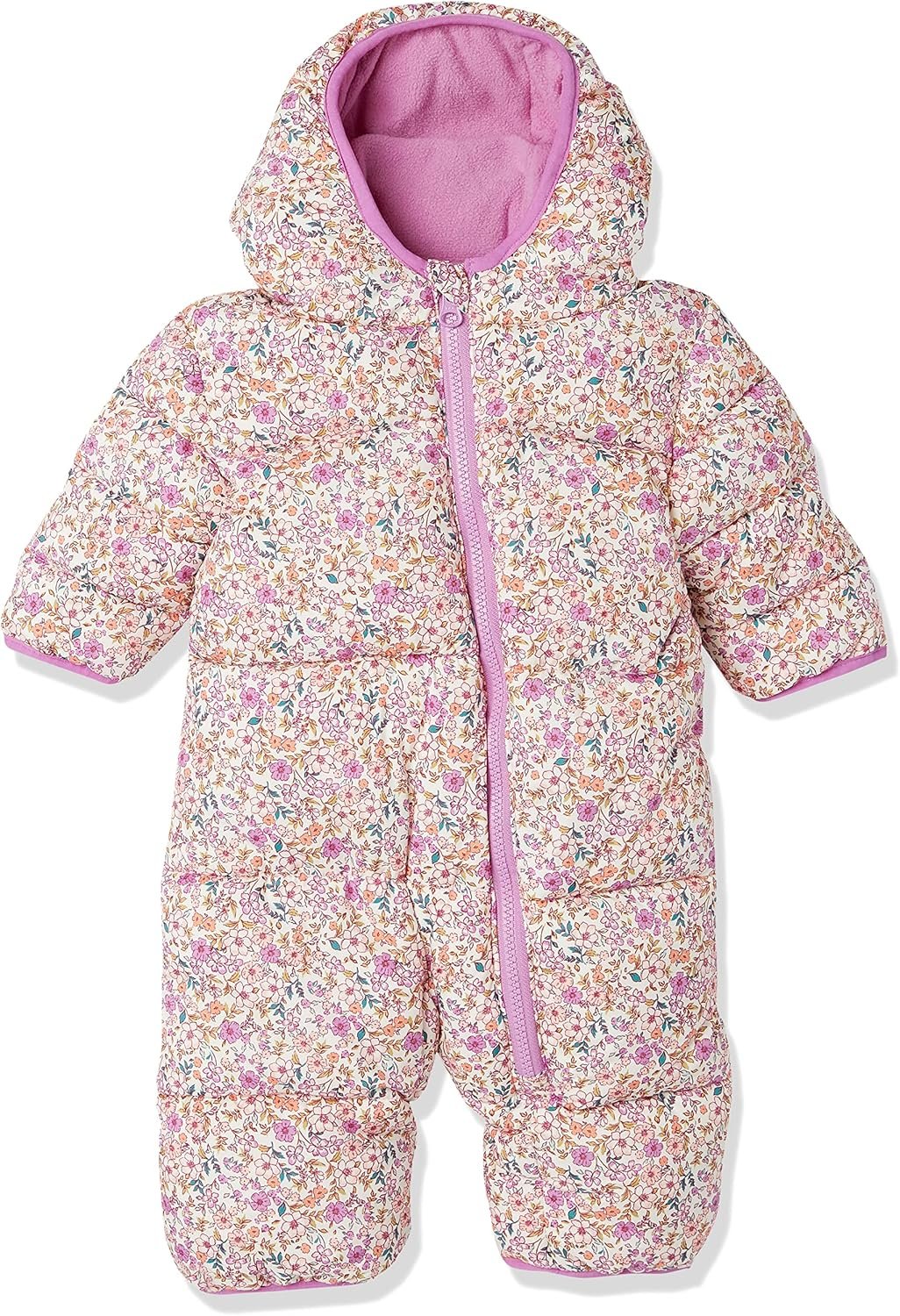 Amazon Essentials Unisex Babies’ Water-Resistant Winter Puffer Snowsuit for Boys and Girls